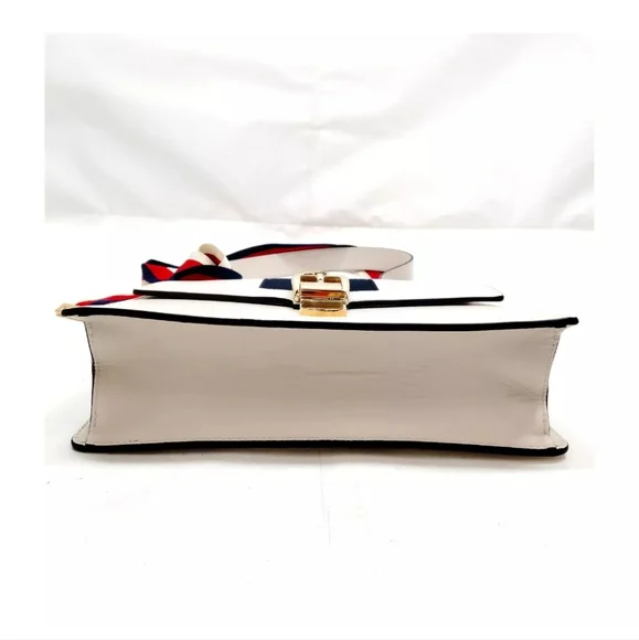 Gucci Crossbody bag Sylvie White Leather - Picture 4 of 16